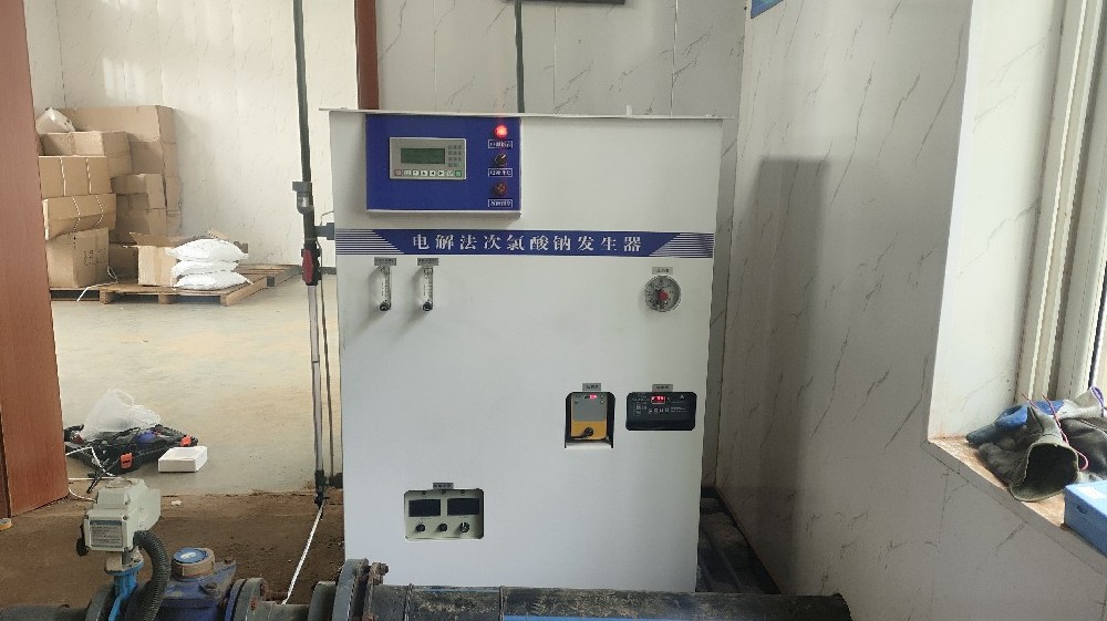 山東省淄博市某幼兒園次氯酸鈉發(fā)生器污水處理設備